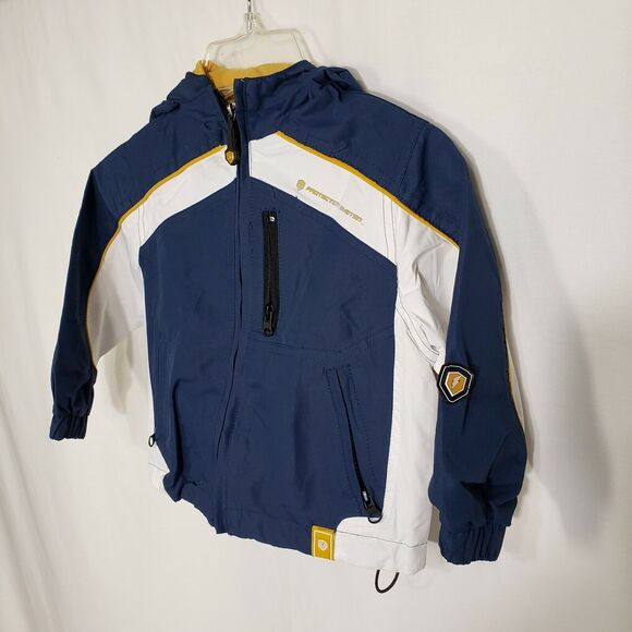 Protection System Boys Size 2T Jacket Zip Up Hoodie Water Wind Resistant - Picture 5 of 12